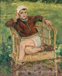 Portrait de N. S. Mikhalkov sur la chaise Portrait de N. S. Mikhalkov sur la chaise