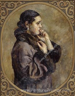 Pas pris marié. (Portrait de Natalia Petrovna Konchalovsky, la f Pas pris marié. (Portrait de Natalia Petrovna Konchalovsky, la f