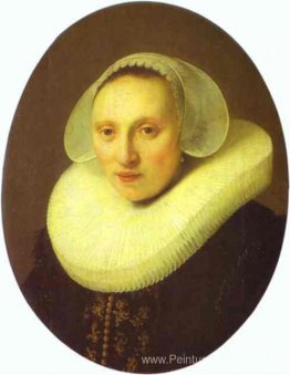 Portrait de Cornelia Pronck, épouse d'Albert Cuyper, à l'âge de Portrait de Cornelia Pronck, épouse d'Albert Cuyper, à l'âge de