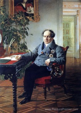 Portrait d'un membre du Conseil d'État du livre A. N. Holytsyna Portrait d'un membre du Conseil d'État du livre A. N. Holytsyna