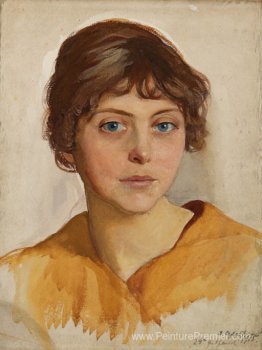 Portrait d'une jeune femme Portrait d'une jeune femme