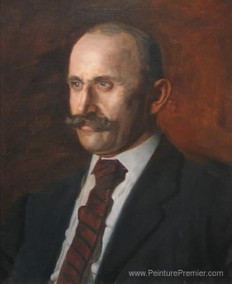 Portrait de Charles Gruppe Portrait de Charles Gruppe