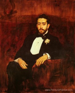 Portrait de l'avocat Don Silverio de la Torre y EGuia Portrait de l'avocat Don Silverio de la Torre y EGuia
