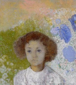 Portrait de Geneviève de Gonet enfant Portrait de Geneviève de Gonet enfant
