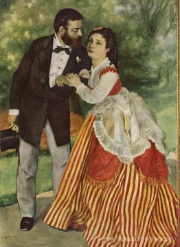 Portrait du couple Sisley Portrait du couple Sisley