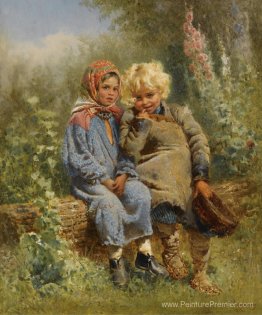 Enfants paysans au repos Enfants paysans au repos