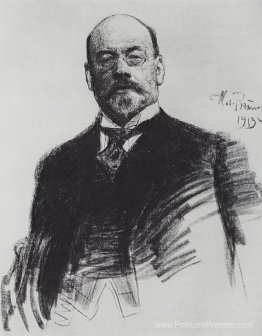 Portrait de l'artiste I.S. Ostroukhov Portrait de l'artiste I.S. Ostroukhov