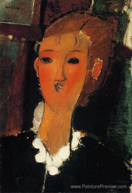 Jeune femme dans une petite ébauche Jeune femme dans une petite ébauche