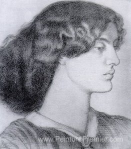 Portrait de Jane Morris Portrait de Jane Morris