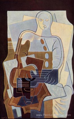 Pierrot avec guitare Pierrot avec guitare