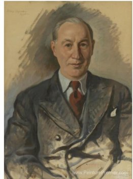 Portrait d'un philanthrope juif Igor S. Hurwitz Portrait d'un philanthrope juif Igor S. Hurwitz