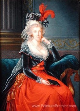 Portrait de Maria Carolina d'Autriche Portrait de Maria Carolina d'Autriche