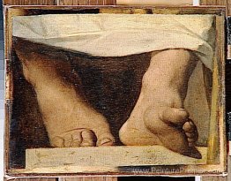 Étude pour l'apothéose d'Homère, les pieds d'Homère Étude pour l'apothéose d'Homère, les pieds d'Homère