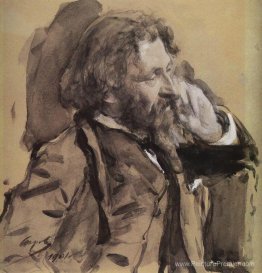 Portrait de l'artiste Ilya Repin Portrait de l'artiste Ilya Repin