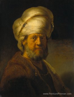 Portrait d'un homme dans un vêtement oriental Portrait d'un homme dans un vêtement oriental