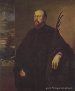 Portrait d'un peintre avec un palmier Portrait d'un peintre avec un palmier