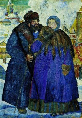 Marchand avec sa femme Marchand avec sa femme