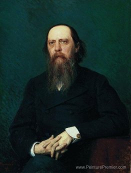 Portrait de l'écrivain Mikhail Evgrafovich Saltykov (N. Shchedri Portrait de l'écrivain Mikhail Evgrafovich Saltykov (N. Shchedri