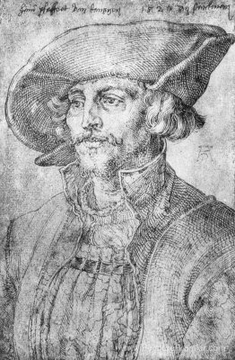 Portrait de Hans Pfaffrot de Gdansk Portrait de Hans Pfaffrot de Gdansk