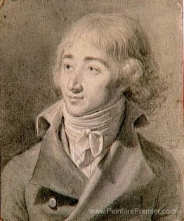 Portrait Buste d'un inconnu, avec des cheveux bouclés, des oreil Portrait Buste d'un inconnu, avec des cheveux bouclés, des oreil