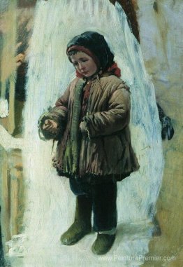 Enfant sur la neige Enfant sur la neige