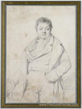 Portrait du peintre Charles Thevenin, directeur de l'Académie de Portrait du peintre Charles Thevenin, directeur de l'Académie de