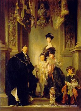 Duke Marlborough Singer Sargent e famiglia Duke Marlborough Singer Sargent e famiglia