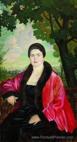Portrait de M.V. Chaliatina Portrait de M.V. Chaliatina