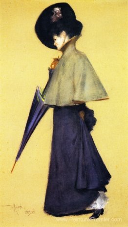 Portrait d'une femme debout Portrait d'une femme debout