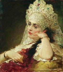 La fille en collier de perles La fille en collier de perles