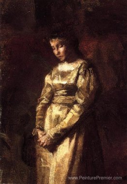 Jeune fille méditant (étude) Jeune fille méditant (étude)
