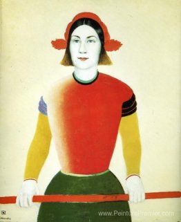 Fille avec mât rouge Fille avec mât rouge