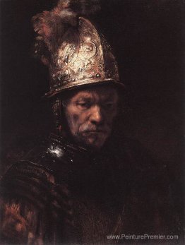 Homme dans un casque doré Homme dans un casque doré