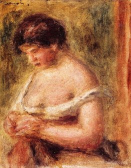 Femme avec un corset Femme avec un corset