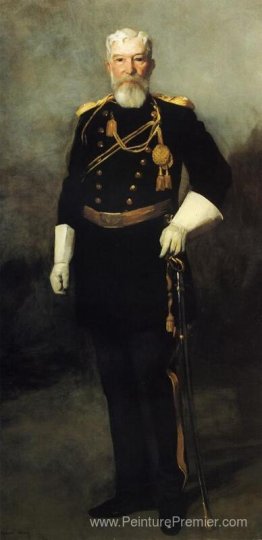 Portrait du colonel David Perry, 9e cavalerie américaine Portrait du colonel David Perry, 9e cavalerie américaine