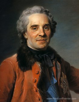 Portrait de Maurice de Saxe Portrait de Maurice de Saxe