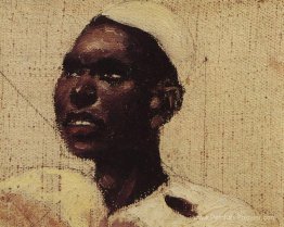 La tête de l'homme nubien La tête de l'homme nubien