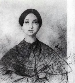 Portrait de P. Sokolova, la sœur de l'artiste Portrait de P. Sokolova, la sœur de l'artiste