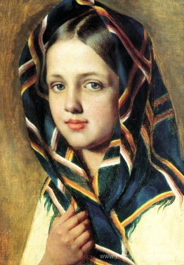 Fille dans un kerchief Fille dans un kerchief