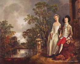 Portrait de Heneage Lloyd et de sa sœur, Lucy Portrait de Heneage Lloyd et de sa sœur, Lucy
