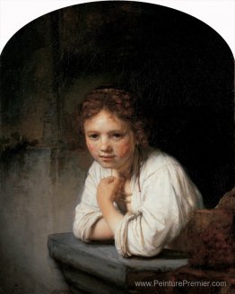 Fille dans la fenêtre Fille dans la fenêtre