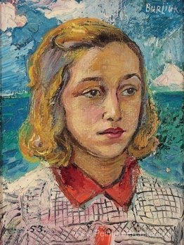 Portrait d'une jeune femme Portrait d'une jeune femme