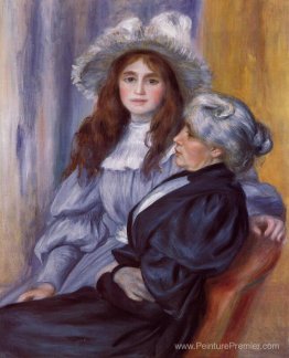 Berthe Morisot et sa fille Julie Manet Berthe Morisot et sa fille Julie Manet