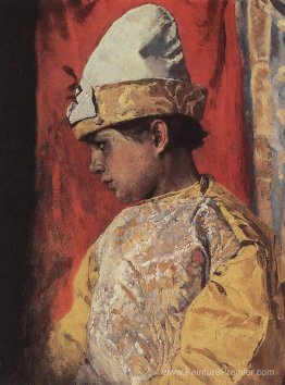 Dans un bouffon de costume Dans un bouffon de costume