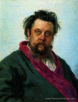 Portrait du compositeur Modest Musorgsky Portrait du compositeur Modest Musorgsky