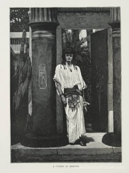 Un homme vêtu de robes blanches et d'une ceinture épaisse, appuy Un homme vêtu de robes blanches et d'une ceinture épaisse, appuy