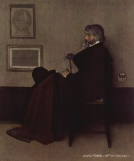 Arrangement en gris et noir, n ° 2: Portrait de Thomas Carlyle Arrangement en gris et noir, n ° 2: Portrait de Thomas Carlyle