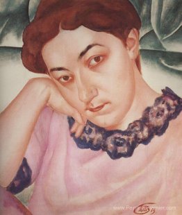Portrait de M.F.Petrova-Vodkina Portrait de M.F.Petrova-Vodkina