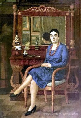 Portrait de Z.D.R. (Dame en bleu) Portrait de Z.D.R. (Dame en bleu)