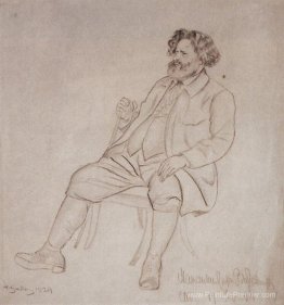 Portrait de M.A. Voloshin Portrait de M.A. Voloshin